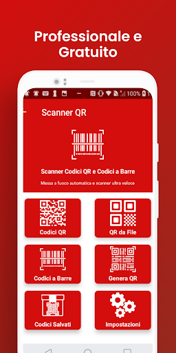 Lettore QR & Codici a Barre Screen 3