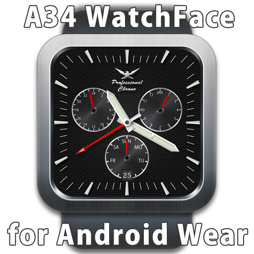 A34 WatchFace for Android Wear - 7.0.1 - (Android)