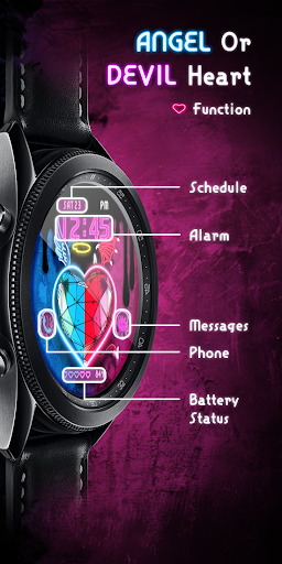 Angel Or Devil Heart_Watchface Screen 3