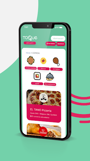 Toque Delivery y Venta On Line Screen 2