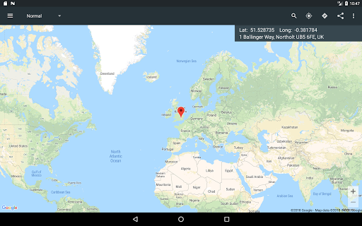 Map Coordinates - Maps & Navigation - apps