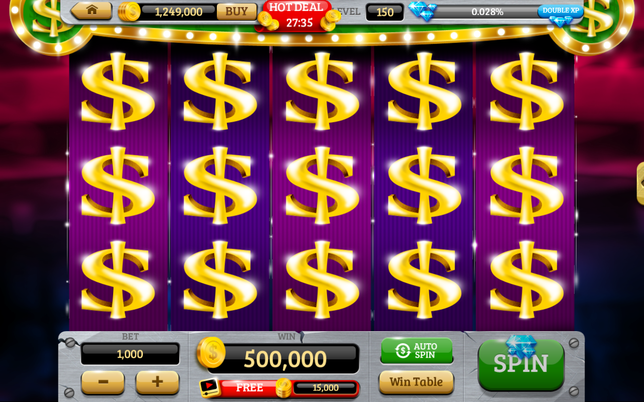 Android application Las Vegas slot machine screenshort