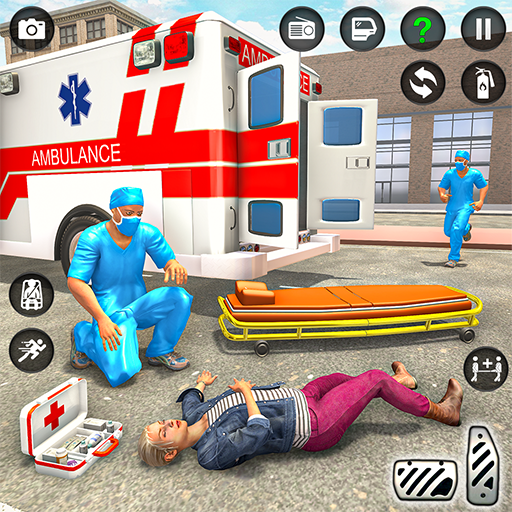 Ambulance Rescue Doctor Games logo