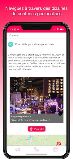 Noël Québec : Le GéoGuide Noël Screen 2