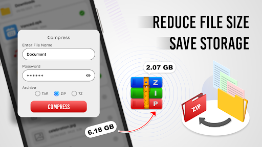 Zip Extractor - Zip UnZIP RAR Screen 2