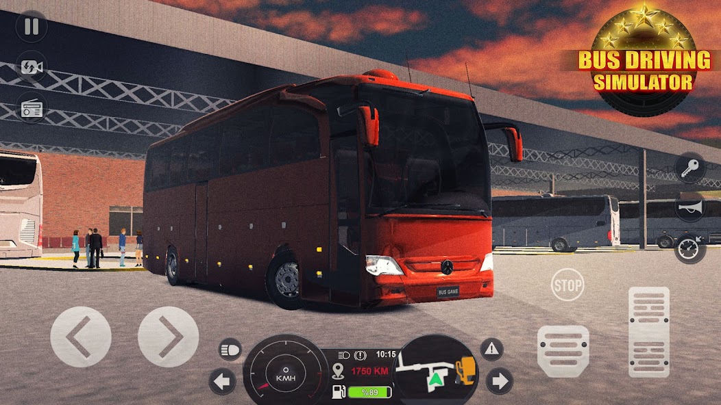 Bus Driving Simulator 0.4 APK + Мод (Unlimited money) за Android