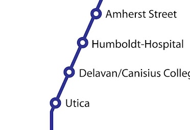 Buffalo Metro Map