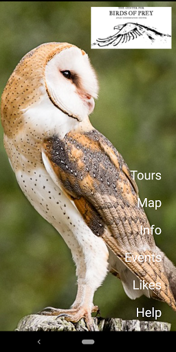 Android application The Center for Birds of Prey screenshort