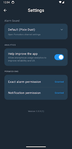 App screenshot
