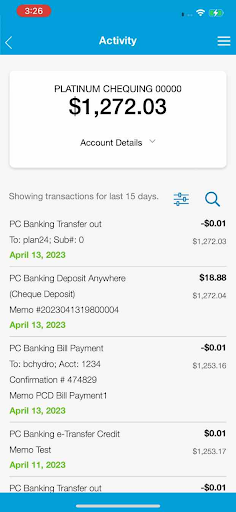 SASCU Credit Union Screen 3