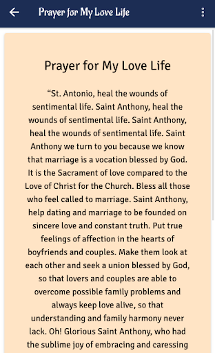 Prayer for My Love Life Screen 2