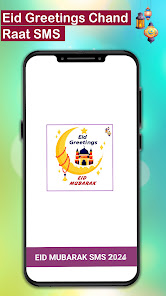 Eid Greetings - Chand Raat SMS 1.1 APK + Mod (Free purchase) for Android