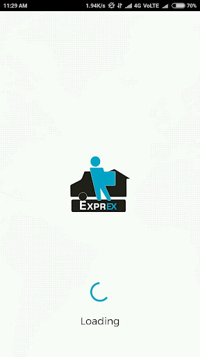 Android application Exprex screenshort