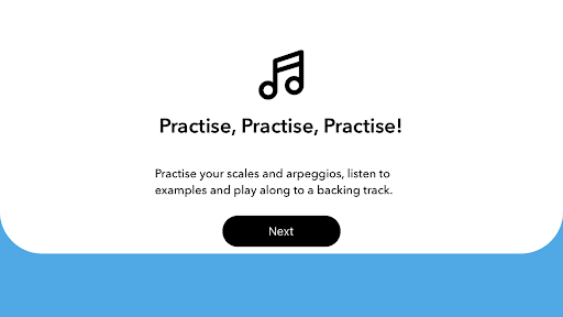 ABRSM Violin Scales Trainer Screen 2