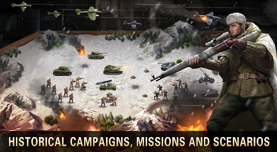 World War 2 WW2 Strategy Games v378 MOD APK(Unlimited Money)Free For Android 8