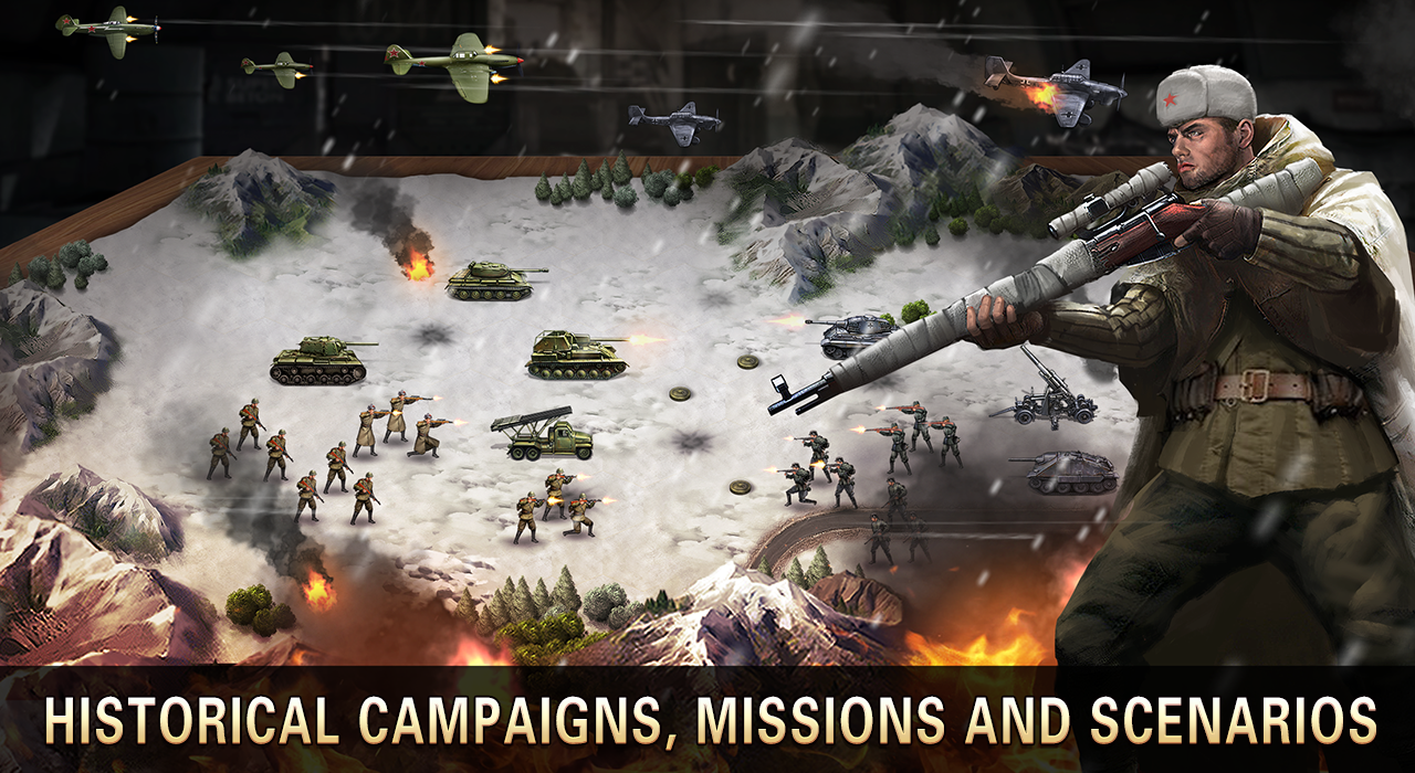 World War 2:WW2 Strategy Games (Mod Money)