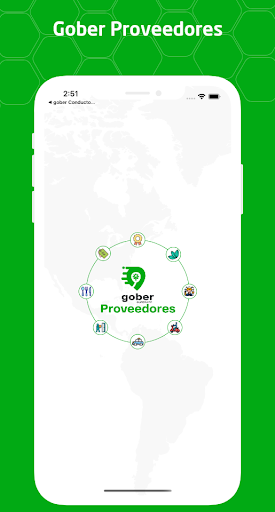 Android application GOBProveedores screenshort