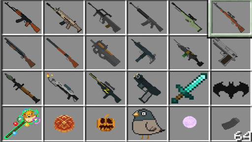 XM Guns Addon MCPE Screen 3