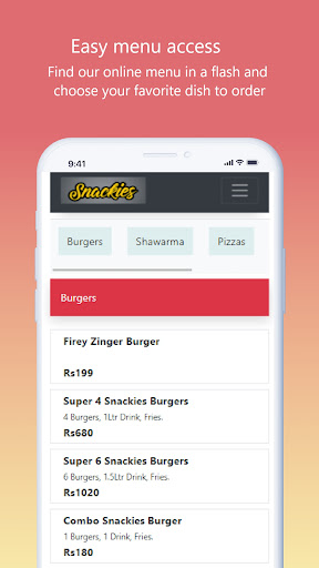 Snackies Screen 3