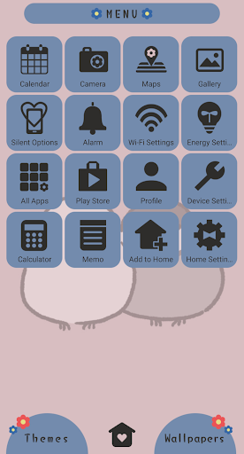 Adorable Finch Theme +HOME ekran görüntüsü