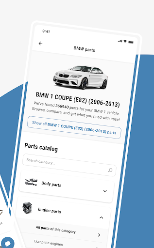 Partversal: Find 4M+ car parts Screen 2