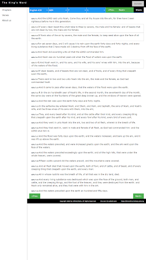 Android application The King's Word screenshort