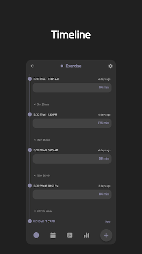 TimeLog - Timestamp Counter Screen 2