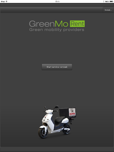 Android application GreenMo screenshort