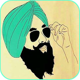 Punjabi Moustache Photo Suit icon