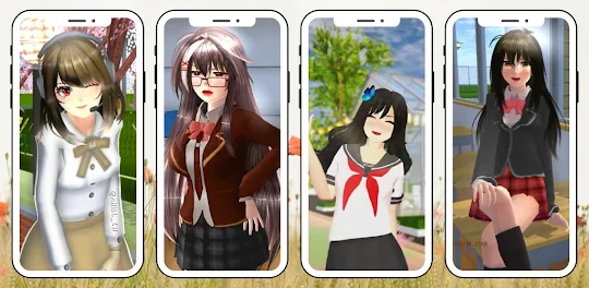 Sakura School Sim Wallpaper HD