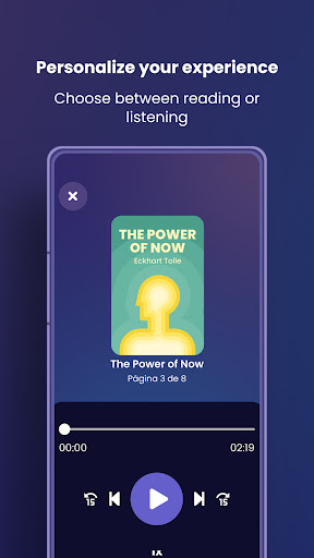 Screenshot of Bookster: Books in 15 Minutes