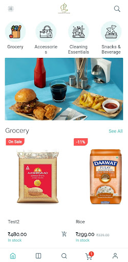 Android application GP Mart screenshort
