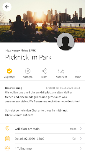 Meine EFGK Screen 3