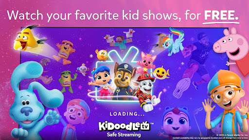 Screenshot of Kidoodle.TV: Movies, TV, Fun!