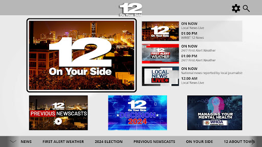 Screenshot of 12OnYourSide