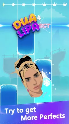 Dua Lipa Piano Tiles - Screenshot 4