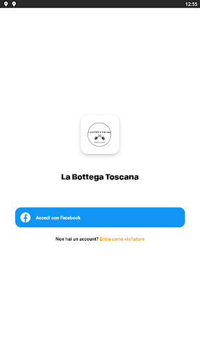 Android application La Bottega Toscana screenshort