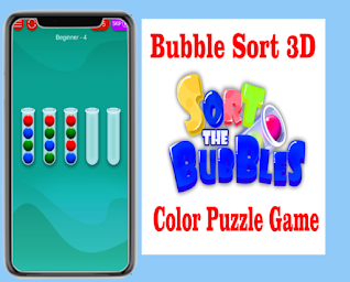 Bubble Sort 3D - Color Puzzle Game