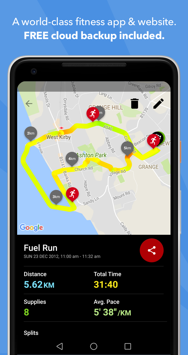 Android application Zombies, Run! 10 screenshort