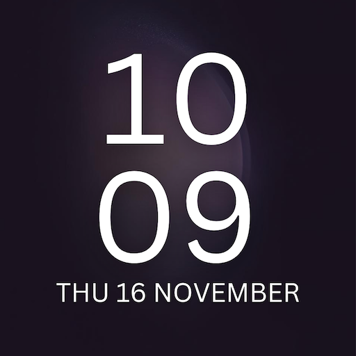 Clock Widget Galaxy s23 Ultra Laai af op Windows