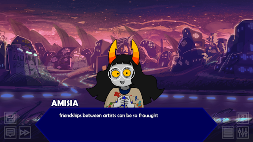 Hiveswap Friendsim Screen 2
