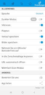 QR- und Barcode-Scanner PRO Screenshot
