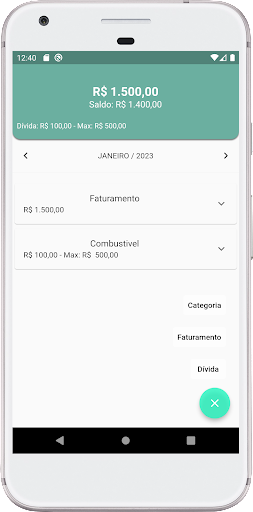 Android application Ordenador - Organiza sua vida screenshort