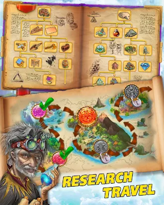 Game screenshot Farm Tribe: Cook & Merge Game apk download