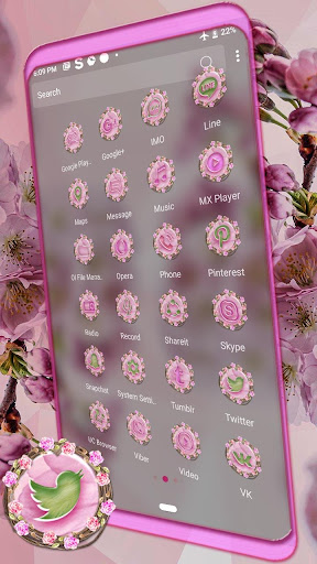 Cherry Blossom Sakura Theme Screen 3