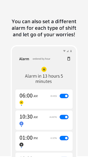 Todays Shift Screen 3