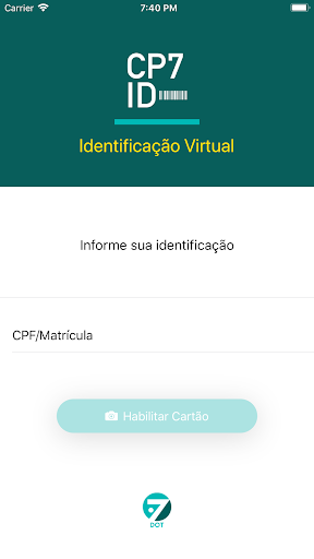 CP7ID - Cartão de Identificaçã Screen 3