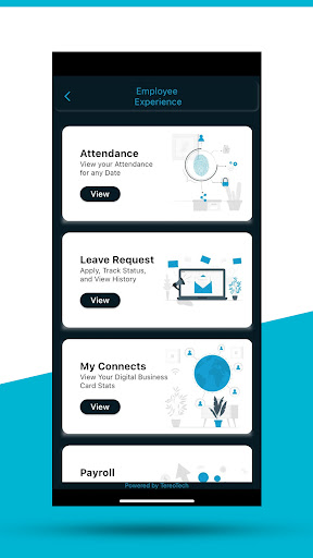 TereoTime App for Employees Screen 3