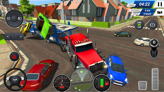 Captura 3 simulador de camión transporta android