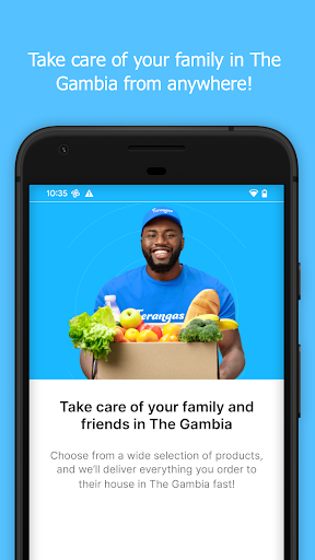 Android application Terangas Gambia screenshort